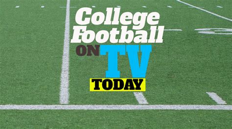 college football today on tv today